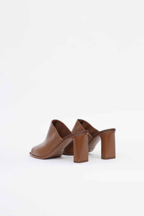 Max Mara Leather Mule