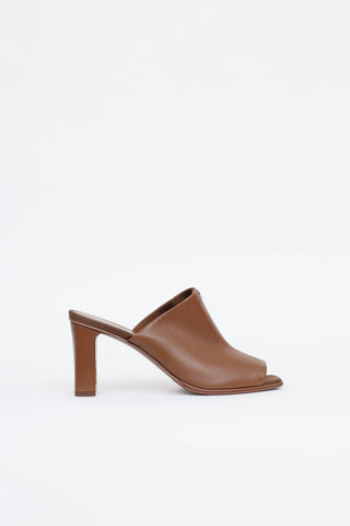 Max Mara Leather Mule