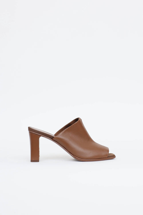 Max Mara Leather Mule