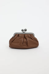 Max Mara Leather Pasticcino Clutch