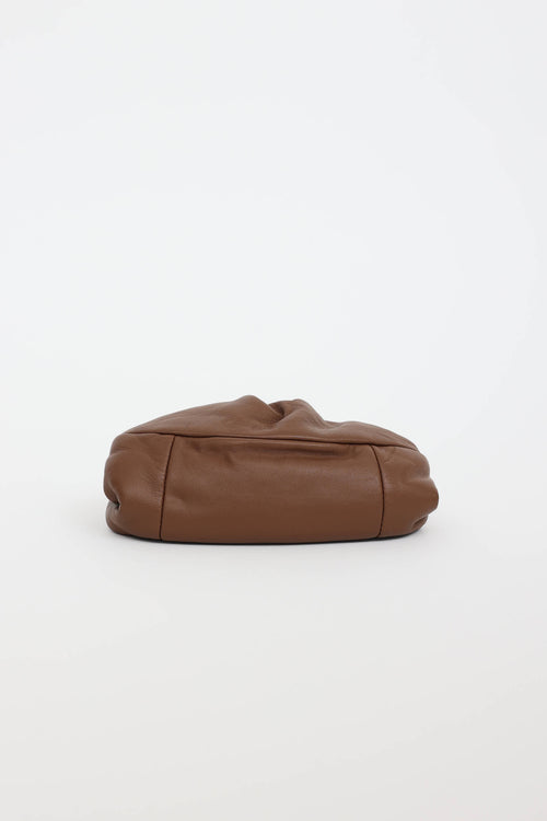 Max Mara Leather Pasticcino Clutch