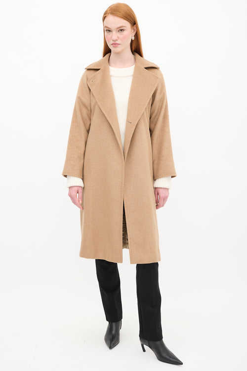 Max Mara Brown Wool Coat