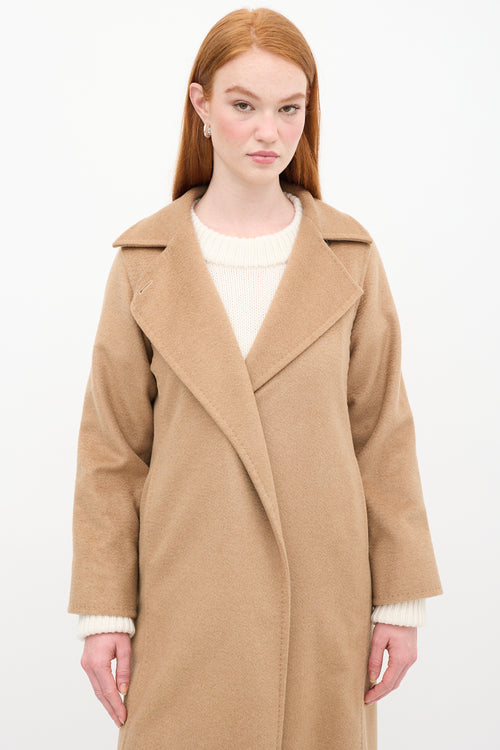 Max Mara Brown Wool Coat