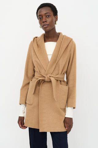 Max Mara Hooded Coat