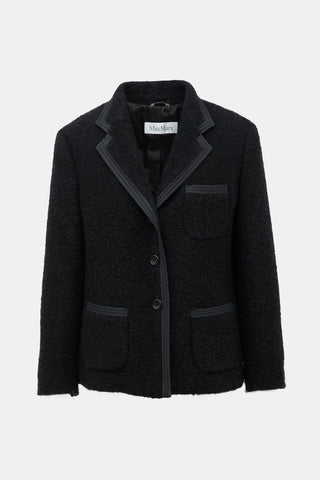 Max Mara Mohair Bouclé Blazer