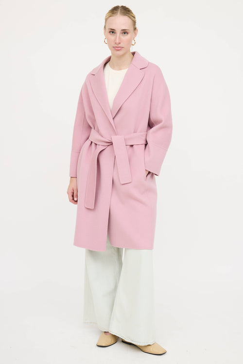 Max Mara Wool Belted Coat
