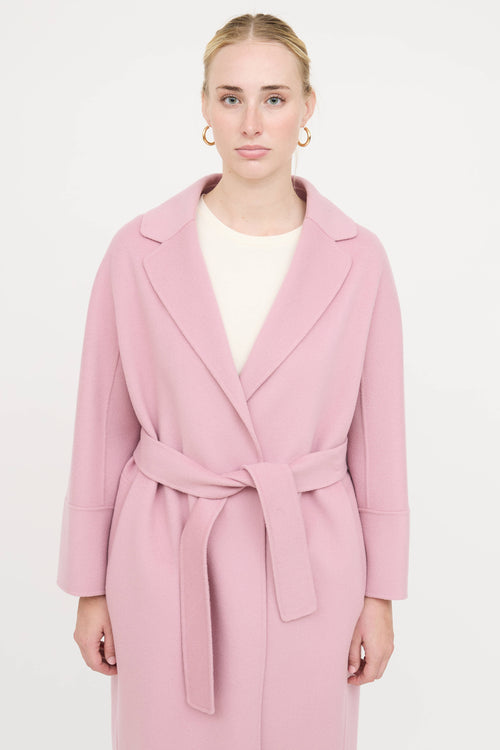 Max Mara Wool Belted Coat