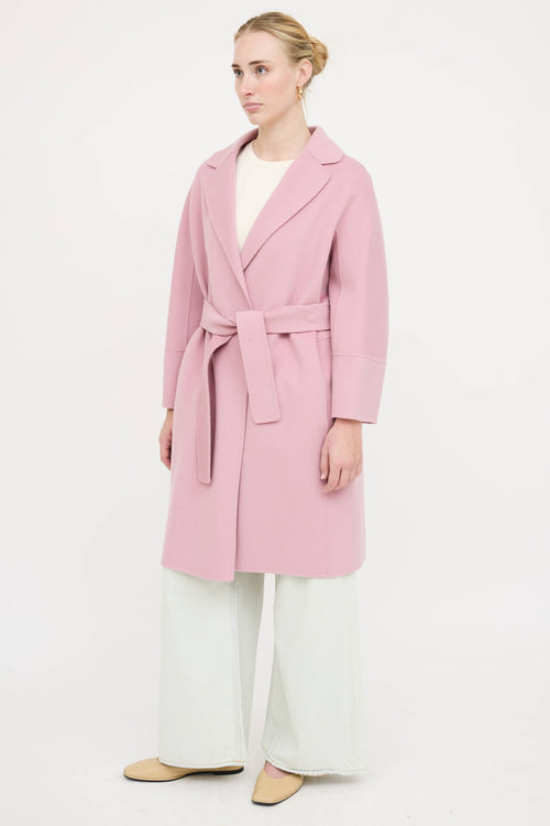 Max Mara Wool Belted Coat