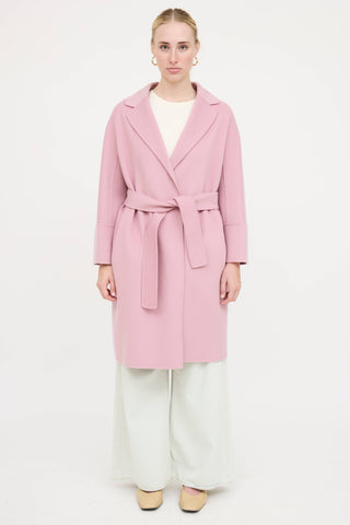 Max Mara Wool Belted Coat