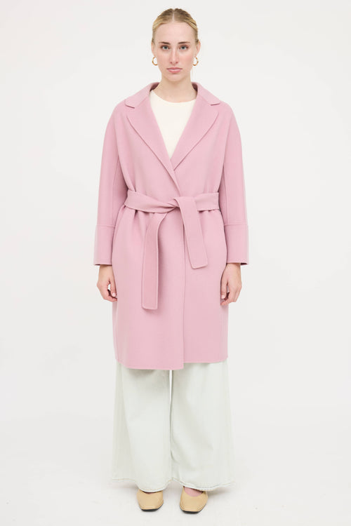 Max Mara Wool Belted Coat