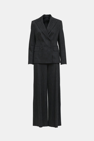 Max Mara Pinstripe Co-Ord Set