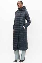 Max Mara S Black Quilted Reversible The Cube Coat
