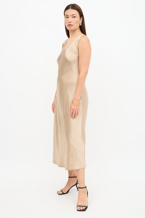 Max Mara Satin Capua Dress