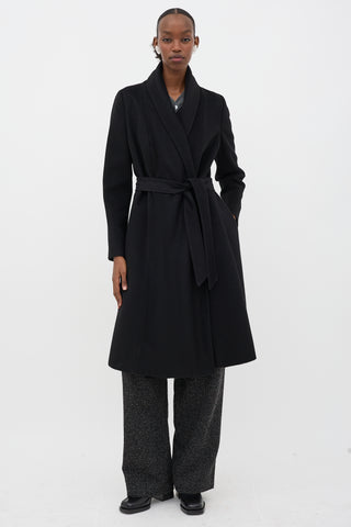 Max Mara Studio Cashmere Belted Coat