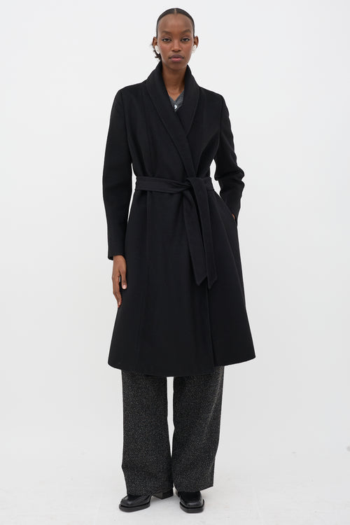 Max Mara Studio Cashmere Belted Coat