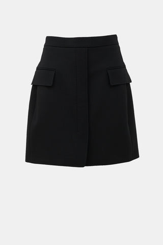 Max Mara Wool A-Line Skirt