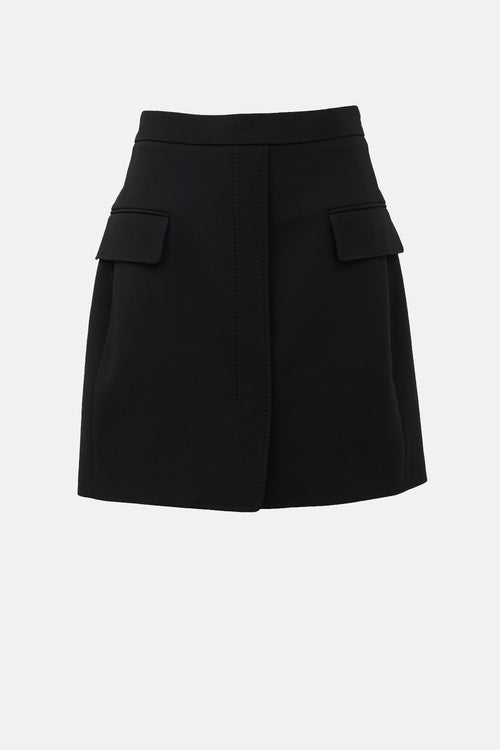 Max Mara Wool A-Line Skirt