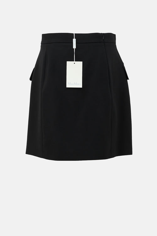Max Mara Wool A-Line Skirt