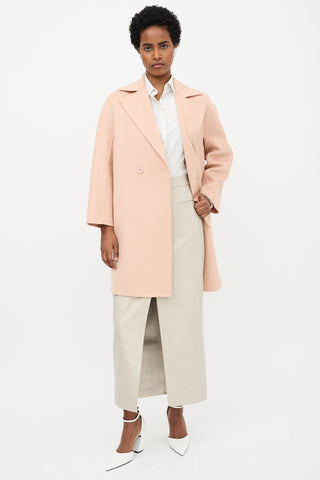 Max Mara Wool Double Breasted Coat