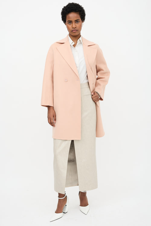 Max Mara Wool Double Breasted Coat