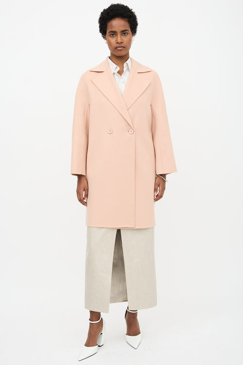 Max Mara Wool Double Breasted Coat