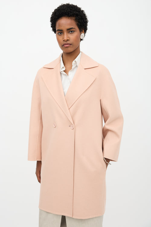 Max Mara Wool Double Breasted Coat