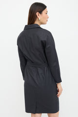 Max Mara Belted Shirt Dress