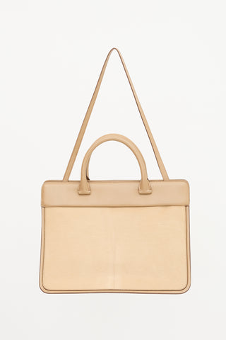 Max Mara Hair & Leather Hollywood Bag