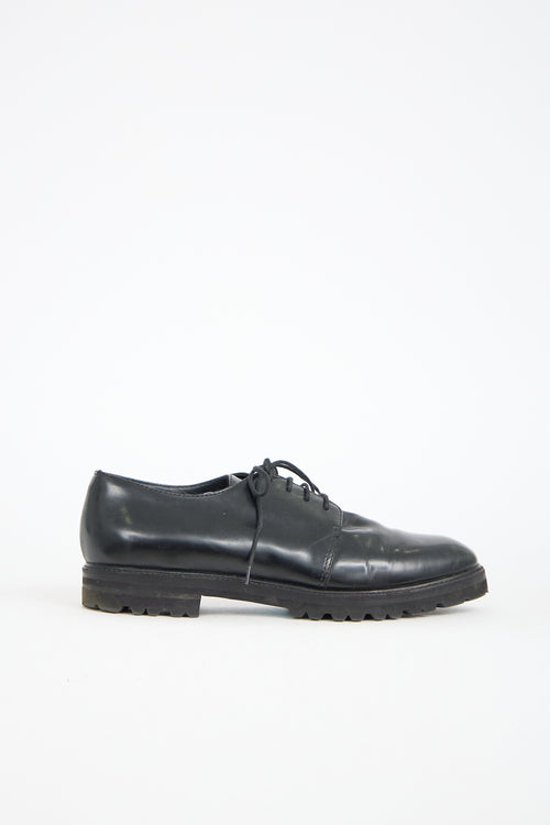 Max Mara Leather Derby