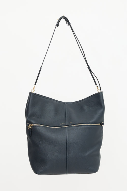 Max Mara Leather Convertible Shoulder Bag
