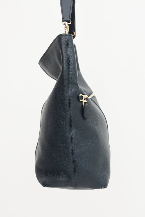 Max Mara Leather Convertible Shoulder Bag