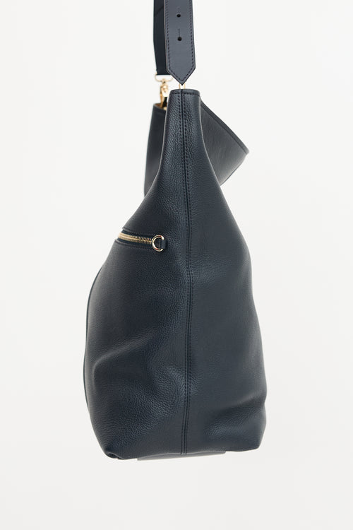 Max Mara Leather Convertible Shoulder Bag