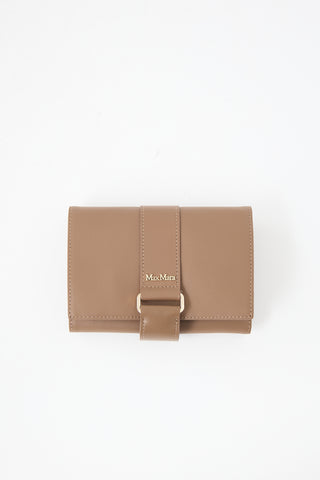 Max Mara Leather Jewellery Case