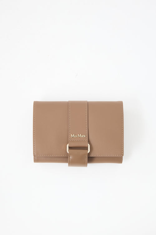 Max Mara Leather Jewellery Case