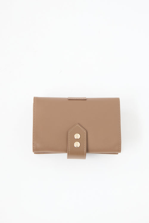 Max Mara Leather Jewellery Case