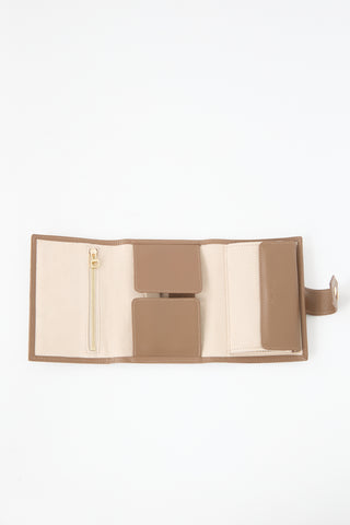 Max Mara Leather Jewellery Case