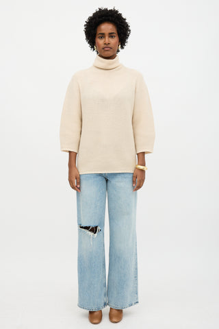 Max Mara Mock Neck Sweater