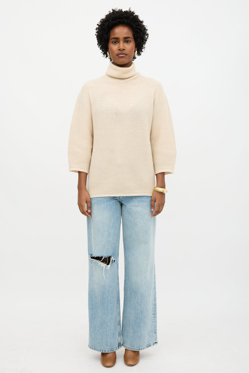 Max Mara Mock Neck Sweater