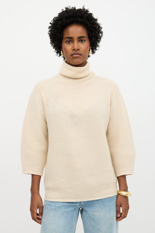 Max Mara Mock Neck Sweater
