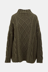 Max Mara Overized Cable Knit Sweater