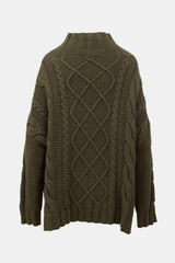 Max Mara Overized Cable Knit Sweater