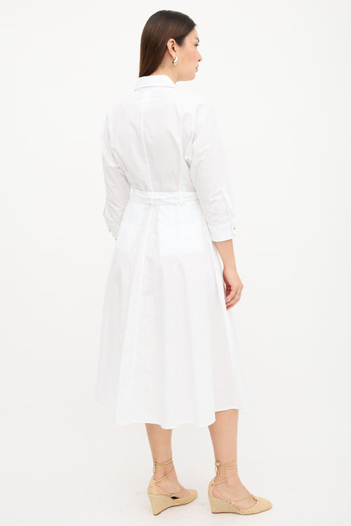 Max Mara Poplin Shirt Dress