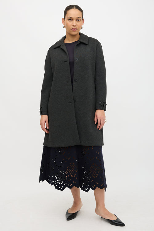 Max Mara S Embellished Coat