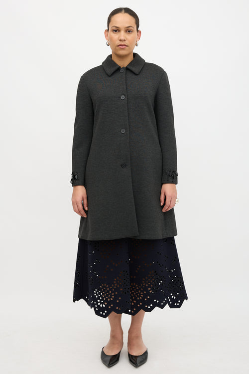 Max Mara S Embellished Coat