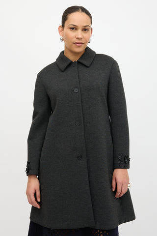 Max Mara S Embellished Coat