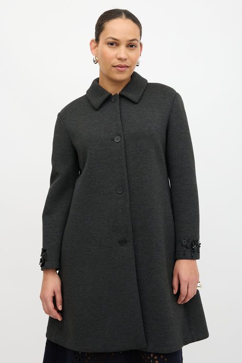 Max Mara S Embellished Coat