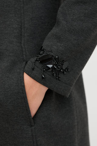 Max Mara S Embellished Coat