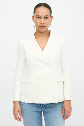 Max Mara S Linen Gioia Blazer