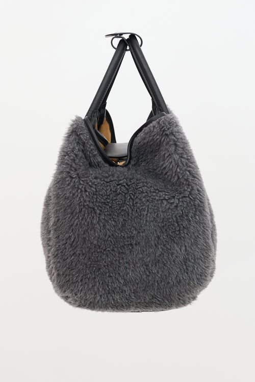 Max Mara Teddy Small Marine Tote Bag