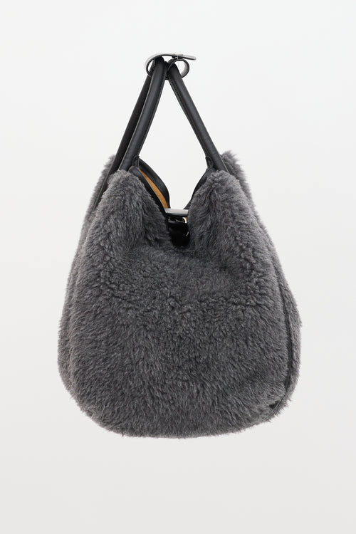 Max Mara Teddy Small Marine Tote Bag